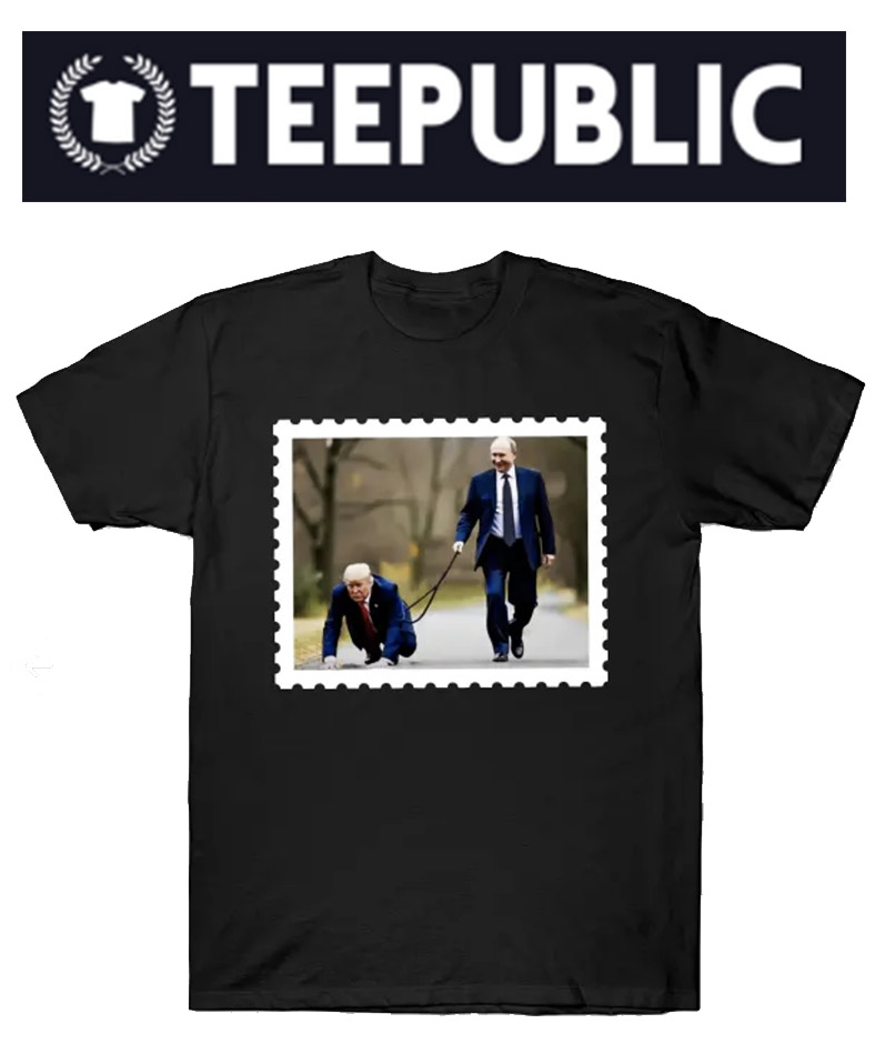 Tee Republic Putin Trump Stamp